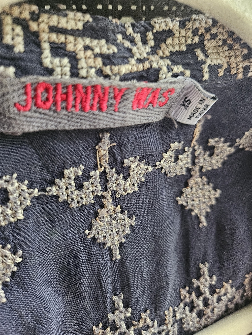 Johnny Was Helena Graphite Kimono - Picture 6 of 6